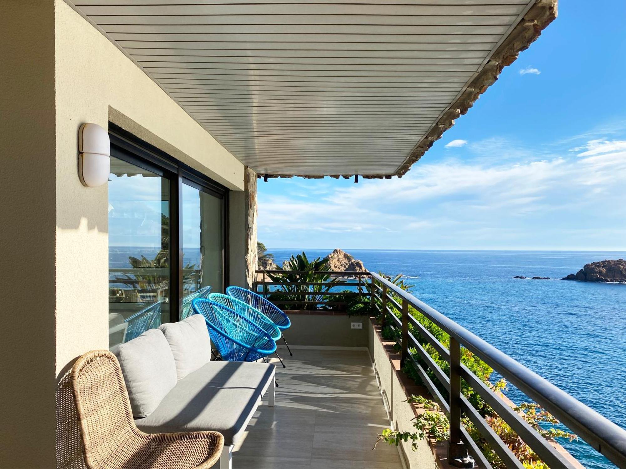 Magnificent Apartment At The Sea Front Of Тоса-де-Мар Екстер'єр фото